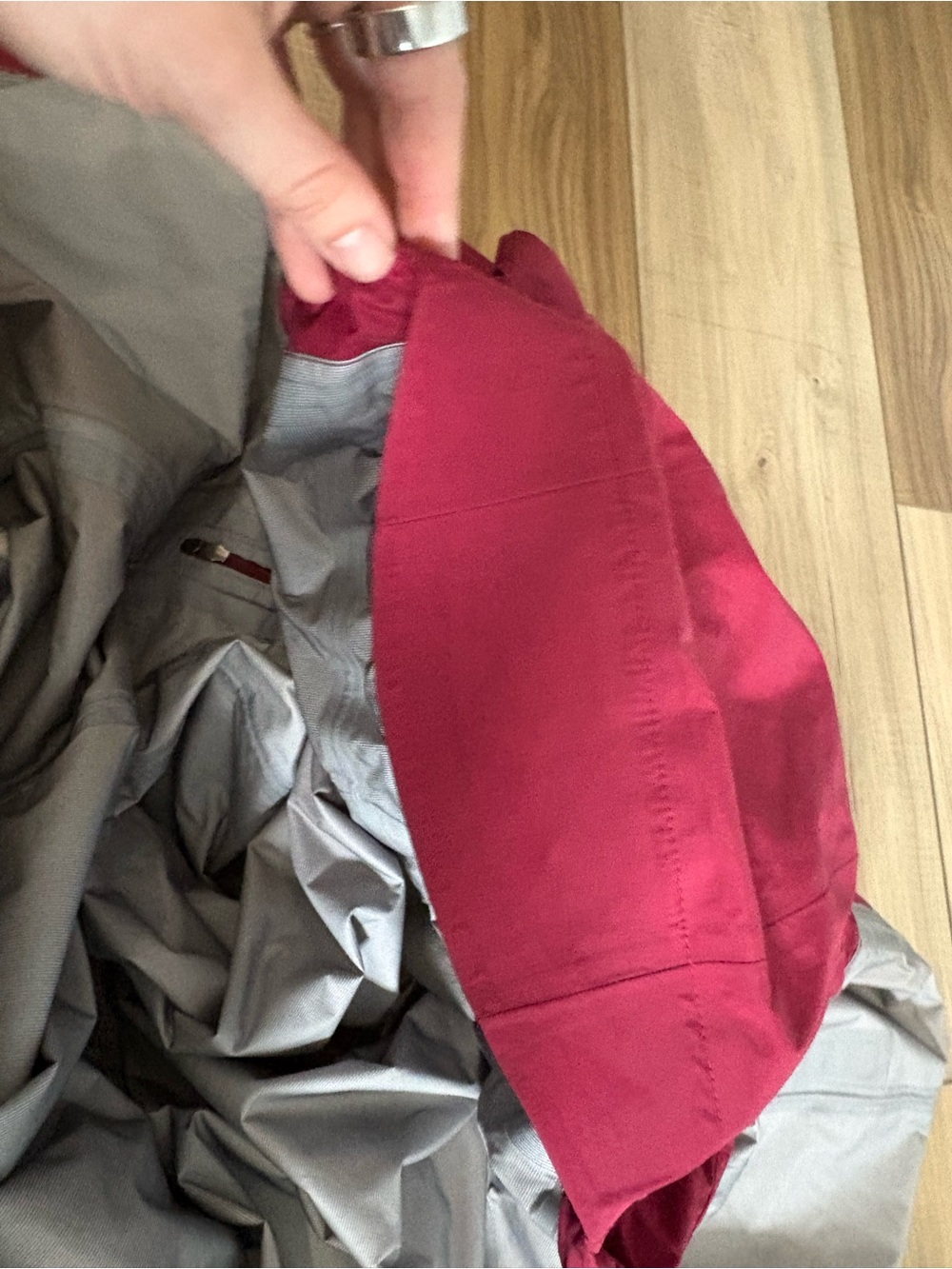 Patagonia Pink Rain Jacket - Picture 7 of 8
